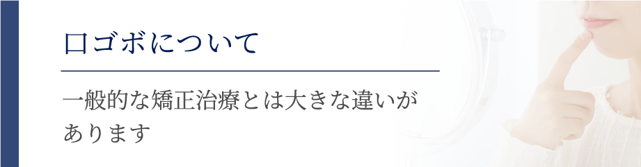 口ゴボについて